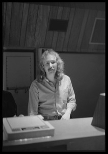 David Crosby in thWally Heider Studio 3 while producing the first Crosby, Stills, and Nash album