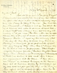 Letter from Joseph Lyman to Frank Lyman