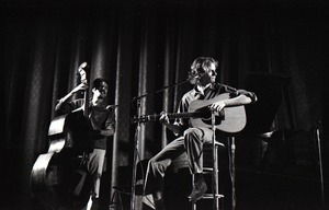 Livingston Taylor in concert: Taylor (acoustic guitar) and Walter Robinson (acoustic bass)