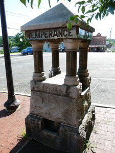 Woman's Christian Temperance Union water fountain, Orange, Mass.