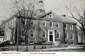 Town office building, Reading, Mass.