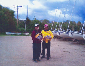 Sharon High School sailing team