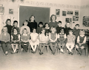 1st grade picture of Estabrook 1967