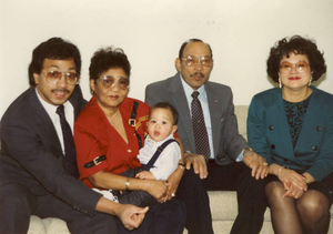 Group shot of the family