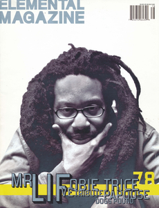 Mr. Lif 'Elemental Magazine' cover