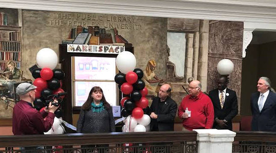 Grand opening of the Brockton Library Makerspace