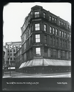 Building at 91 Washington Street corner of Elm Street