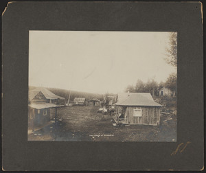 Cabins at Blakeslee, undated