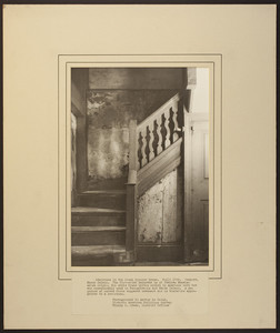 Staircase in the Micah Spencer House