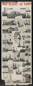 Advertisement for steel aermotors and towers