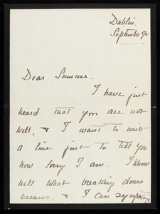 Letter from Amy Lowell to William Sumner Appleton, Jr.