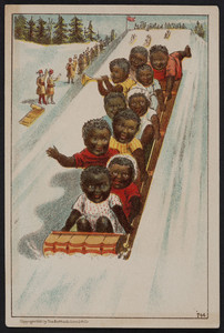Trade card for The Bufford's Sons Lith. Co., Boston, Mass., 1887