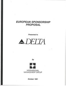 European sponsorship proposal