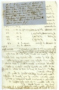 Letter from Joseph Lyman to Benjamin Smith Lyman