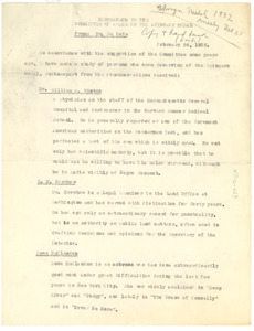 Memorandum from W. E. B. Du Bois to N.A.A.C.P. Spingarn Medal Award Committee