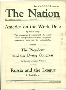The Nation Vol. 138, No. 3599