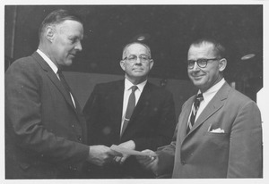 William Preston MacConnell, Dean Arless A. Spielman, and Russell Renouf