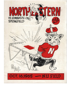 Official Program, Springfield College vs. Northeastern University, October 16, 1965