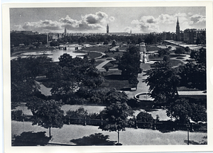 Boston Public Garden, distant view