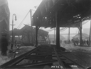 Molasses flood, destruction