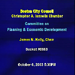 Committee on Planning and Economic Development hearing