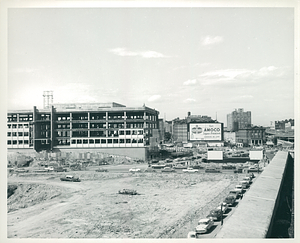 City Hall area construction