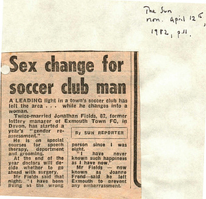 Sex change for soccer club man