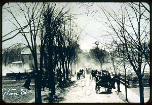 Fire, April 8, 1909, Lincoln Avenue & Clifton Avenue