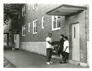 Teens at North Common Village in Lowell