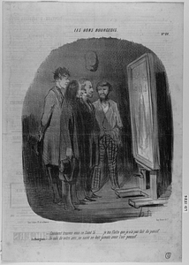 - Comment trouvez-vous ce Saint là..... je me flatte que je n'ai pas fait du ponsif..... Le Bourgeois. - Je suis de votre avis, un saint ne doit jamais avoir l'air poussif......