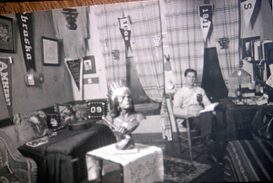 Dorm room in old Administration Building