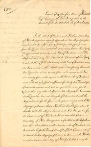 William Bollan papers, 1750-1751