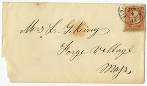 Correspondence by Leander Gage King from Camp Hamilton, 1862 January-March