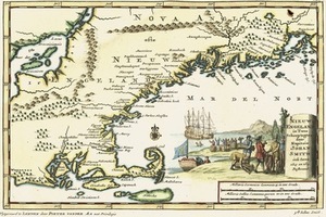 Nieuw Engeland in Twee Scheeptogten door Kapitein Johan Smith inde iaren 1614 en 1615 bestevend
