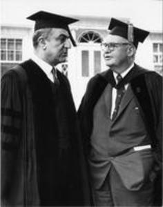 Dr. Charles Malik and President Baxter, Commencement 1959