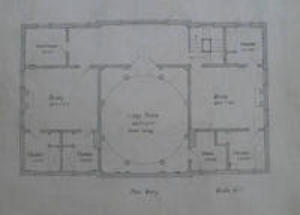 Van Rensselaer House floor plan, attic story, ca. 1895