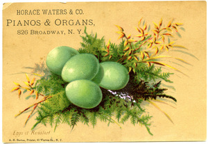 Horace Waters & Co., pianos & organs