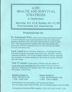 AIDS Health and Survival Strategies 1989