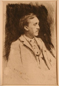 "Portrait Profile (W.H.W. Bicknell)" William Bicknell (1860-1947)