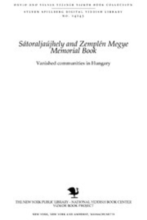 Vanished communities in Hungary