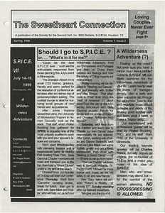 The Sweetheart Connection Vol. 7 No. 2 (Spring 1999)