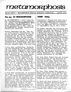 Metamorphosis Vol. 2, No. 4 (August 1983)