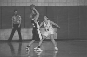 Suffolk University women's basketball team game, circa 2004