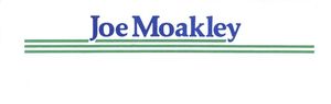 John Joseph Moakley's congressional campaign letterhead