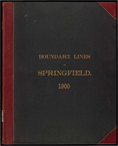 Atlas of the boundaries of the city of Springfield, Hampden County