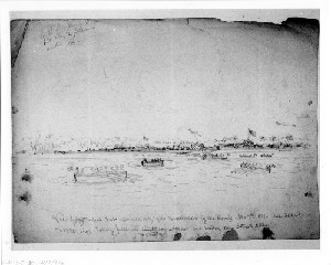 View of Hilton Head after Evacuation by the Rebels