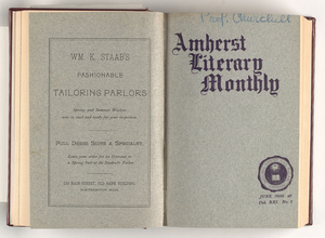 The Amherst literary monthly, 1906 June
