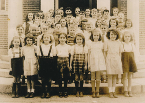 First grade class at St. Agatha School 1941