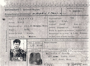 German POW ID card