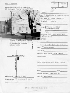 Butterfield Street, Acre - Butterfield Street, 72 (corner Mt. Vernon and Butterfield Sts.) - Mt. Vernon Free (will) Church